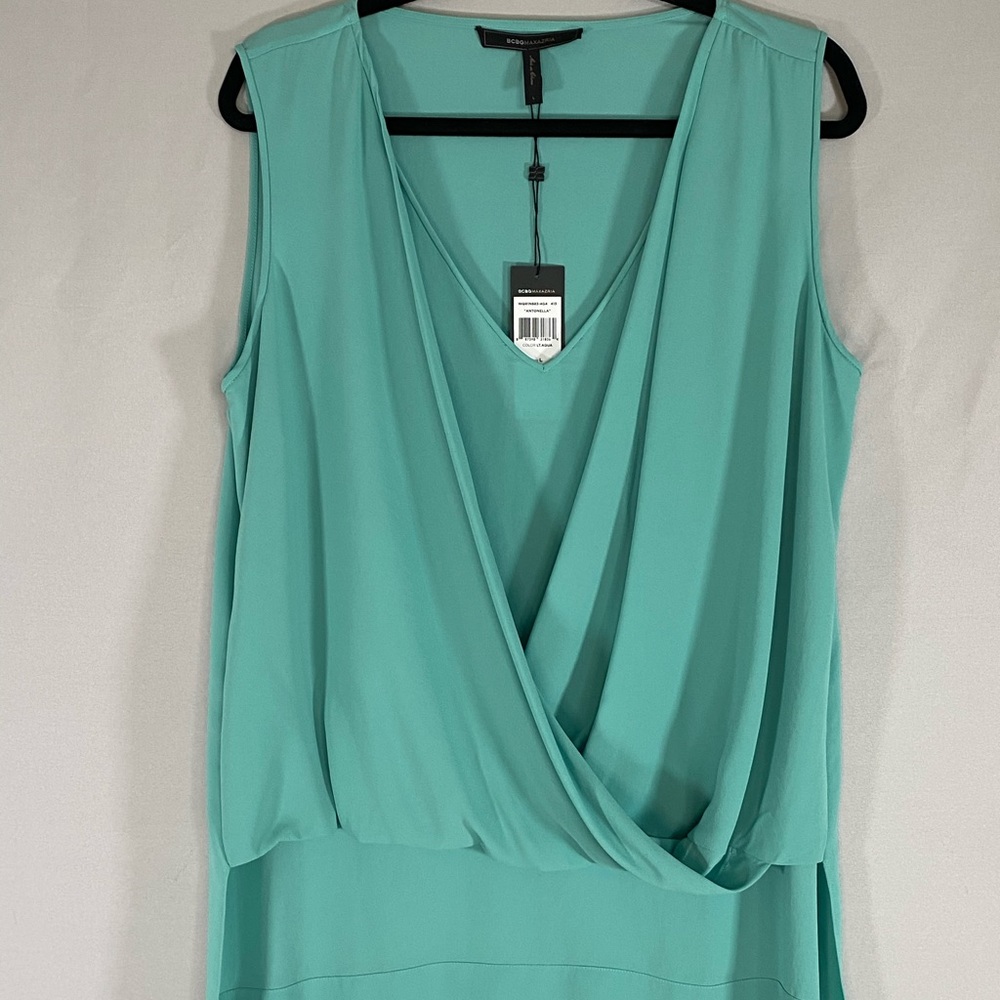 BCBG - Sleeveless Hi-Lo Blouse